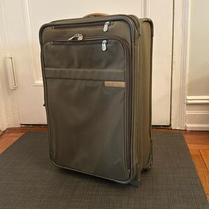 Briggs & Riley Khaki Travel Bag